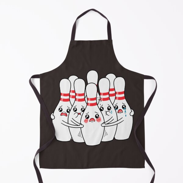 Item preview, Cartoon Bowling Scared Bowling Pins Funny Sport Bowler designed and sold by Colorfulman.