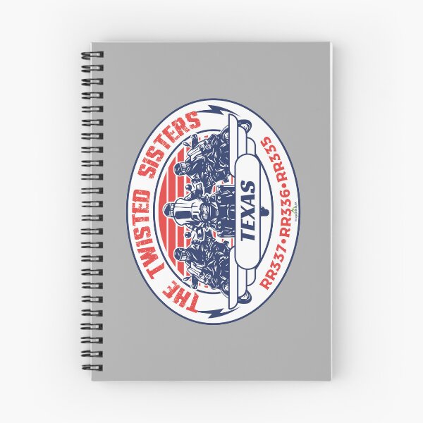 Item preview, The Twisted Sisters Texas USA Motorcycle Sticker T-shirt 05 designed and sold by OuterShellUK.