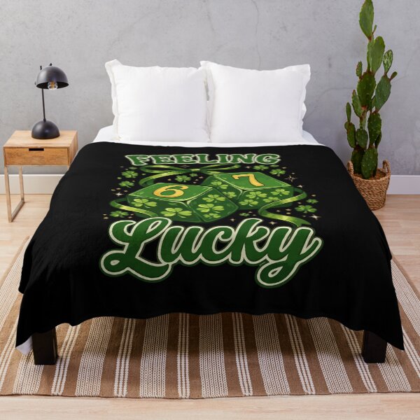 Item preview, Feeling Lucky 67 Dice Meme – St Patrick’s Day Shamrock Dice Gamer Design designed and sold by BrainBubbleArt.