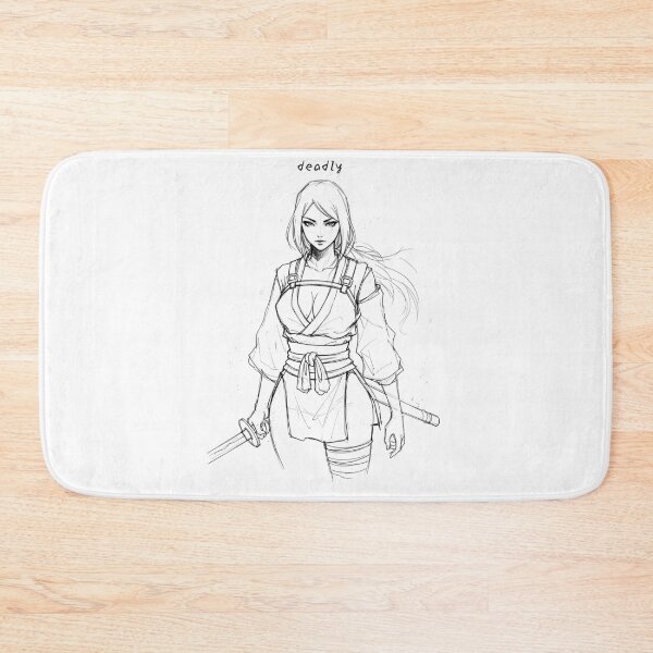 Item preview, Beautiful Cool Kunochi Manga Sketch: Deadly designed and sold by Shigen16.