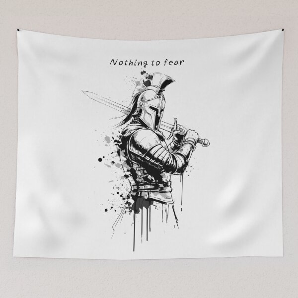 Item preview, Cool Spartan Warrior: Nothing to fear designed and sold by Shigen16.