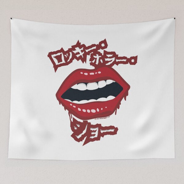 Item preview, Rocky Horror Show Japanese Text Lips designed and sold by All-And-Every.