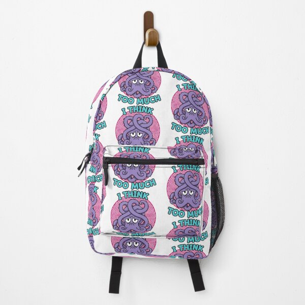 Item preview, I Think Too Much Octopus Illustration designed and sold by graphicnew.