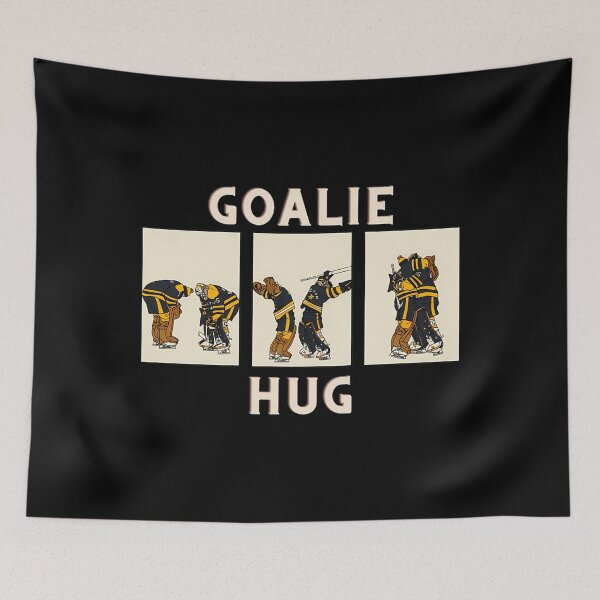 Item preview, Boston Bruins Goalie Hug designed and sold by ghazi86.