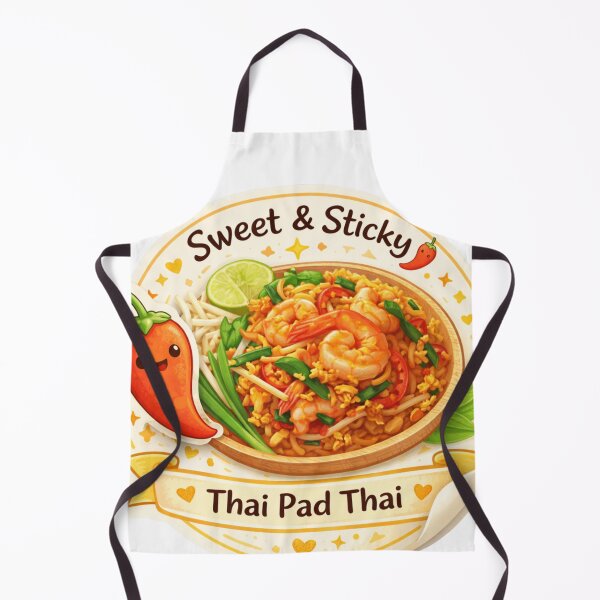 Item preview, Pad Thai food Sticker designed and sold by loccotown168.