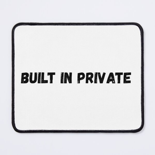 Item preview, Built in Private Minimal Hustle Typography designed and sold by Clintora.