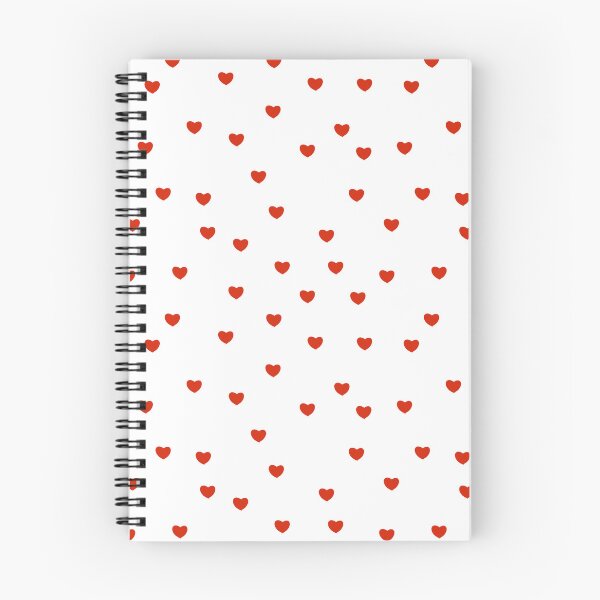 Item preview, Red Hearts Polka Dot Pattern White Background Valentine Love designed and sold by Jackie Scott Artist.