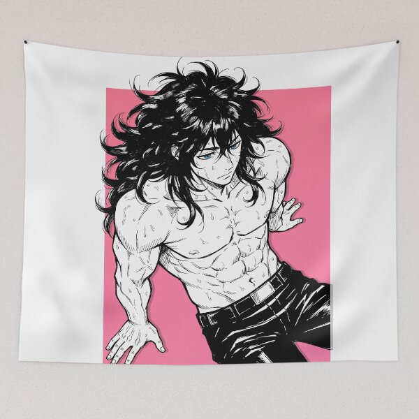 Item preview, Cool Handsome Sweating Manga Bodybuilder Guy designed and sold by Shigen16.