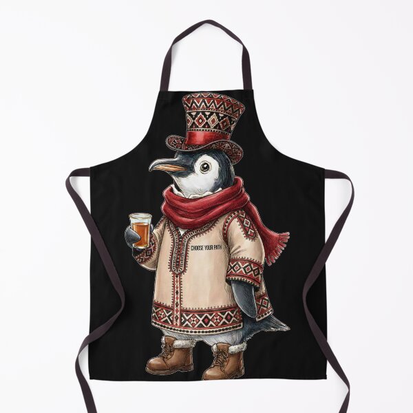 Item preview, Bohemian Penguin Traveler - Choose Your Path designed and sold by designwiss.