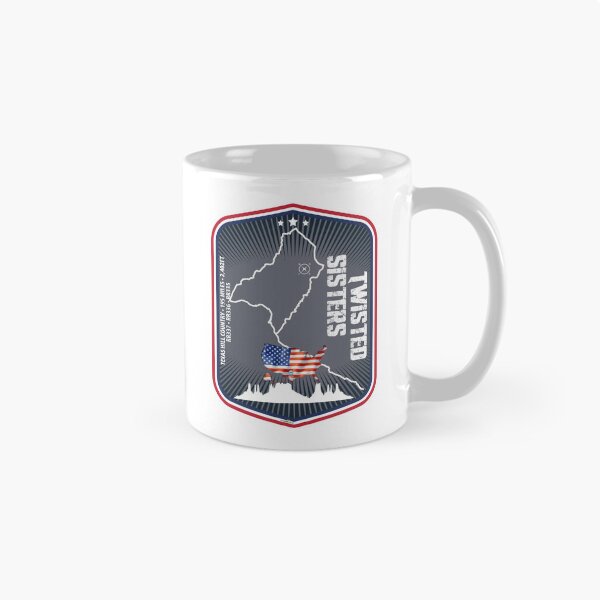 Item preview, The Twisted Sisters Texas USA Motorcycle Sticker T-shirt 06 designed and sold by OuterShellUK.