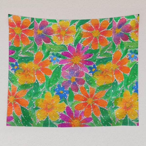 Item preview, Lovely floral pattern  designed and sold by Tanuishi Art.