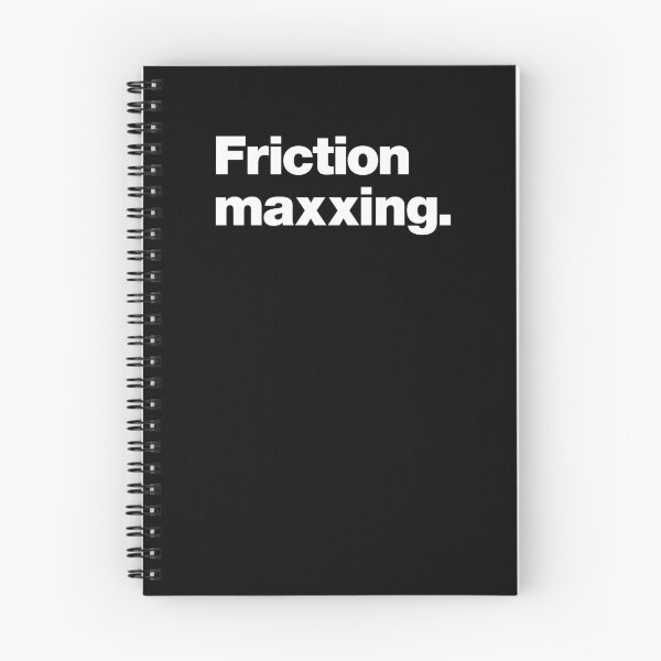 Item preview, Friction maxxing. designed and sold by chestify.