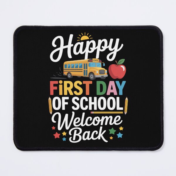 Item preview, Happy First Day School Welcome Back designed and sold by flagylART.