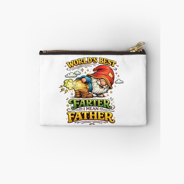 Item preview, World’s Best Farter I Mean Father – Funny Gnome Dad Pun Art designed and sold by Moriarty's Digital Visions.