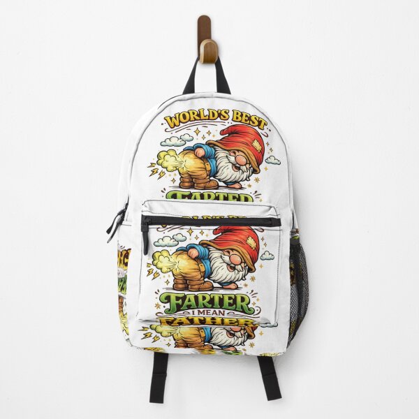 Item preview, World’s Best Farter I Mean Father – Funny Gnome Dad Pun Art designed and sold by Moriarty's Digital Visions.