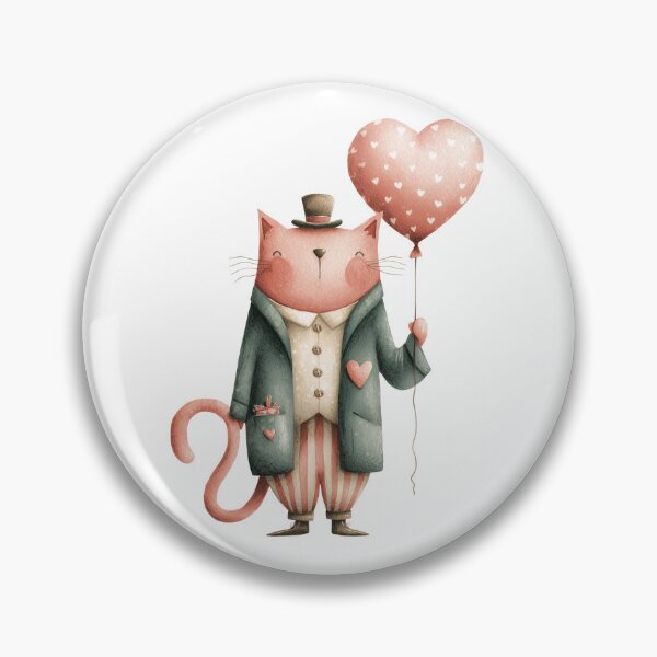 Item preview, Gentleman Love Cat designed and sold by Erika Kaisersot.