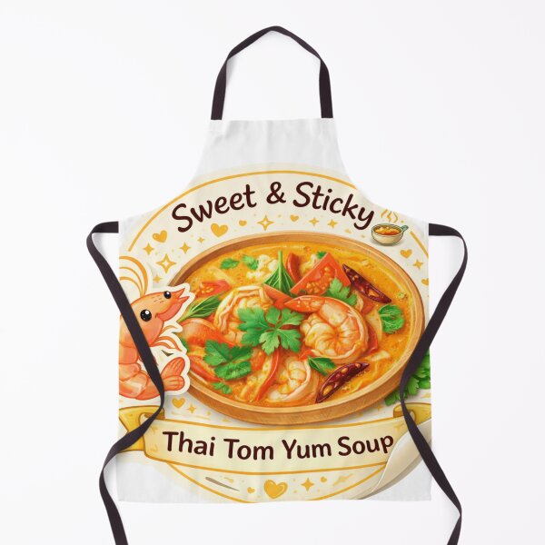 Item preview, Thai Tom Yum koong Soup Sticker designed and sold by loccotown168.