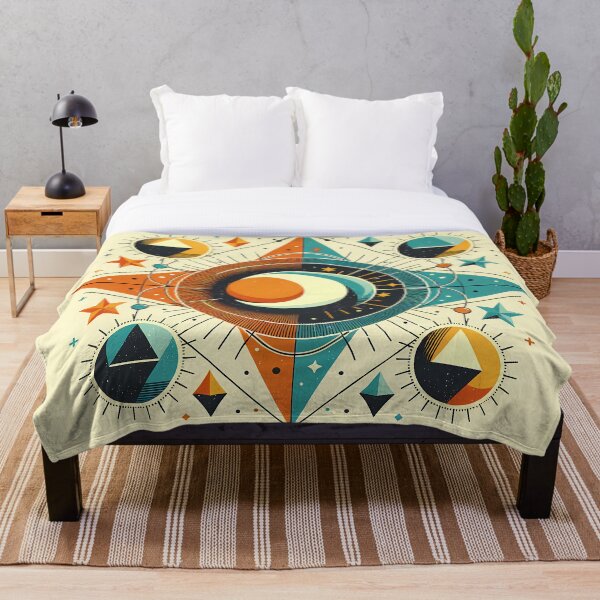 Artikelvorschau, Geometrisches Sonnen- und Mond-Mandala entworfen und verkauft von InkSmithery.