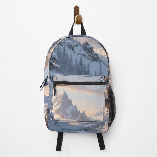 Item preview, Wolf Pack in Snowy Mountains designed and sold by JuViRo.