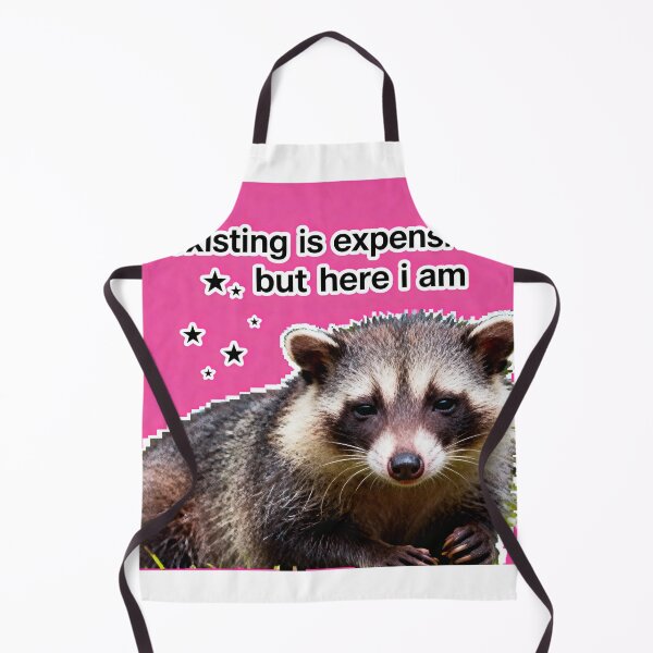 Item preview, Existing Is Expensive Possum - Relatable Meme designed and sold by PictorialWhimsy.