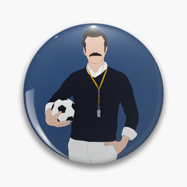 Artikelvorschau, Illustration zur Ted Lasso-Fernsehserie entworfen und verkauft von Still Silhouette.
