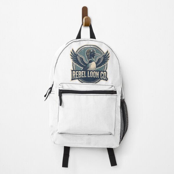Item preview, Rebel Loon Co. - Vintage Aviator Bird & Minnesota Lake Life Badge designed and sold by Dazai_shop⭐⭐⭐⭐⭐.