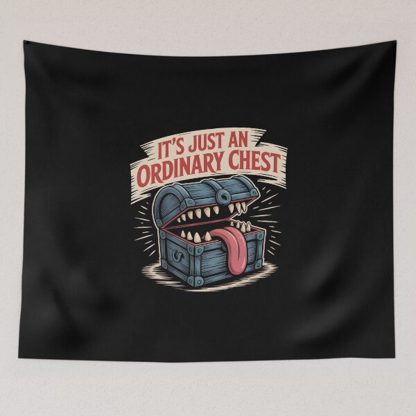 Item preview, Mimic Chest funny DnD Monster designed and sold by Boardgameo.