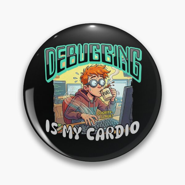 Item preview, Debugging is my cardio designed and sold by Plot Twist Outfitters.