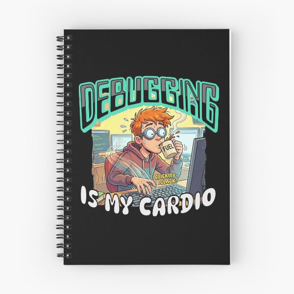 Item preview, Debugging is my cardio designed and sold by Plot Twist Outfitters.