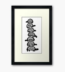 It's turtles all the way down Framed Print