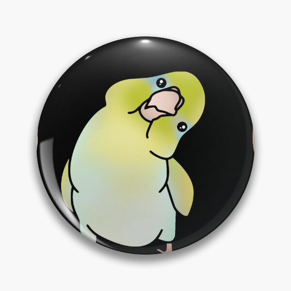 Item preview, rainbow parrotlet doodle pattern designed and sold by FandomizedRose.