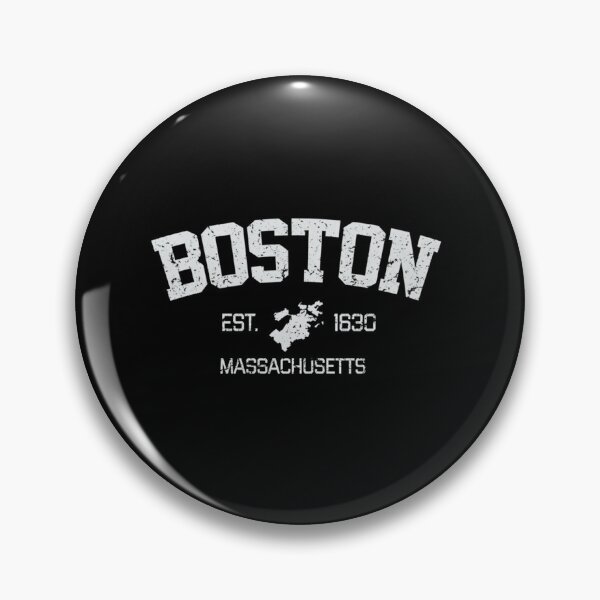 Item preview, Vintage Boston Massachusetts Est. 1630 Souvenir Gift Long Sleeve designed and sold by TheRoadsideArts.