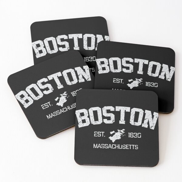 Item preview, Vintage Boston Massachusetts Est. 1630 Souvenir Gift Long Sleeve designed and sold by TheRoadsideArts.