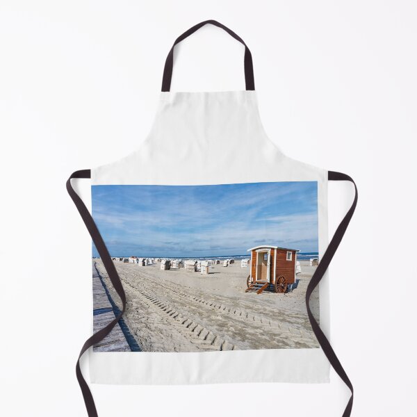 Item preview, Sandy beach with beach chairs on Spiekeroog designed and sold by Klaus Offermann.