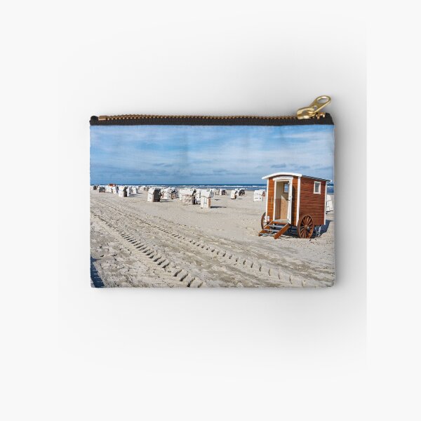 Item preview, Sandy beach with beach chairs on Spiekeroog designed and sold by Klaus Offermann.