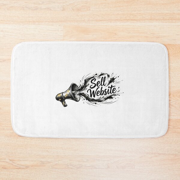 Item preview, Sell Website Megaphone Ink Wash designed and sold by xMErCUrY03x.