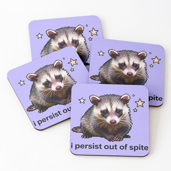 Item preview, I Persist Out of Spite Possum - Funny Meme designed and sold by PictorialWhimsy.