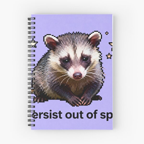 Item preview, I Persist Out of Spite Possum - Funny Meme designed and sold by PictorialWhimsy.