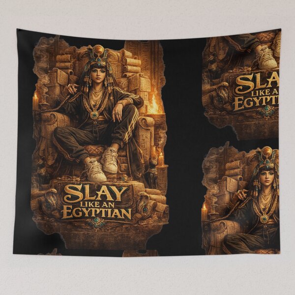 Item preview, Slay Like an Egyptian Cleopatra Streetwear Queen – Ancient Egypt Funny Fashion designed and sold by HROC.
