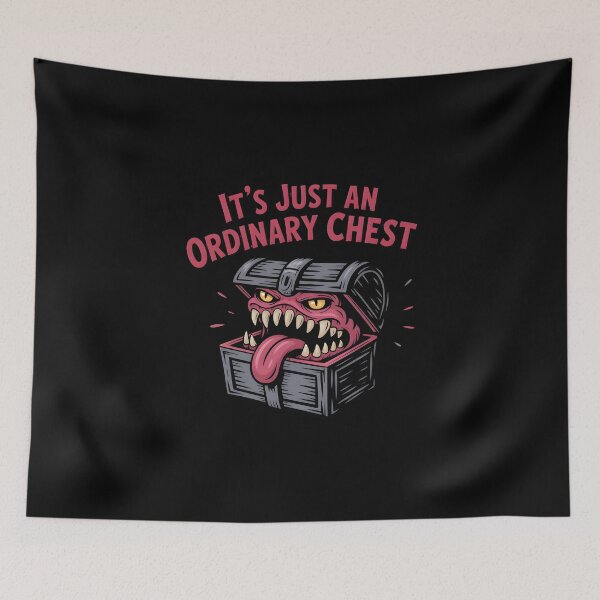 Item preview, Copy of Mimic Chest funny DnD Monster designed and sold by Boardgameo.