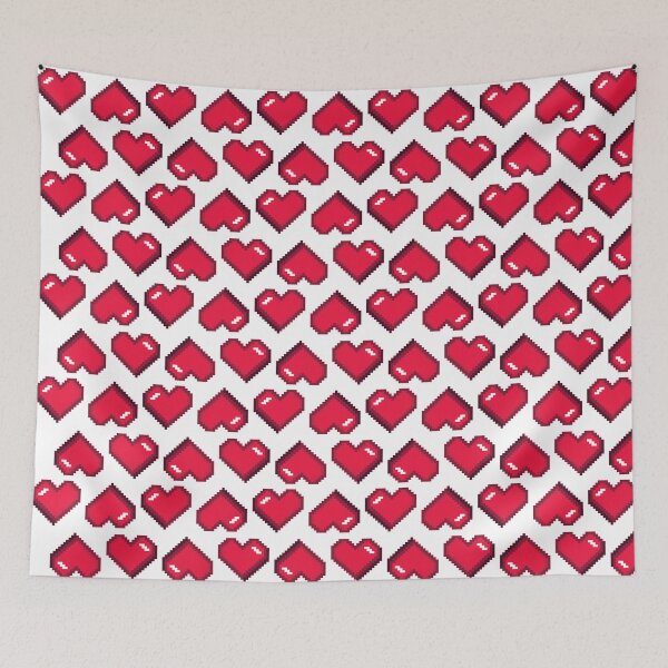 Item preview, Valentine Pixel Heart Love Meter designed and sold by PixelGrafiks.