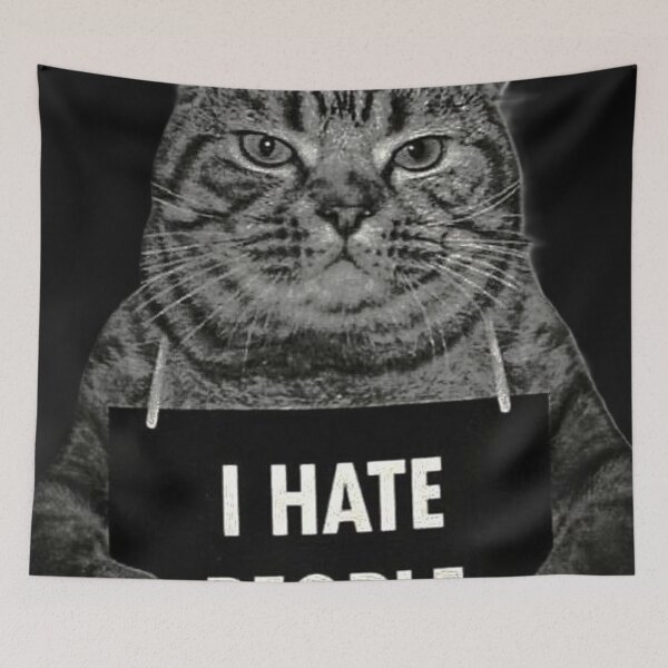 Item preview, I HATE PEOPLE designed and sold by TheArtistmen7.