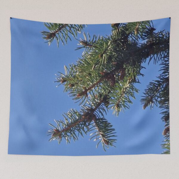 Item preview, Green Spruce & SKy designed and sold by EndOfRainbowArt.