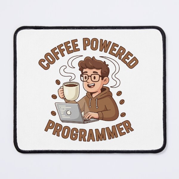 Item preview, Coffee Powered Programmer T Shirt  Funny Coding & Coffee Lover Design designed and sold by Design-Pro-21.