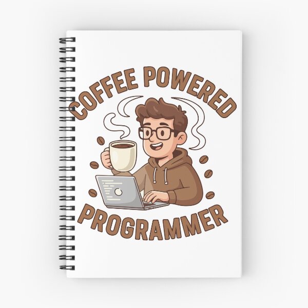 Item preview, Coffee Powered Programmer T Shirt  Funny Coding & Coffee Lover Design designed and sold by Design-Pro-21.