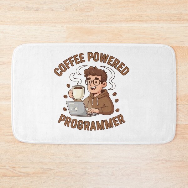 Item preview, Coffee Powered Programmer T Shirt  Funny Coding & Coffee Lover Design designed and sold by Design-Pro-21.