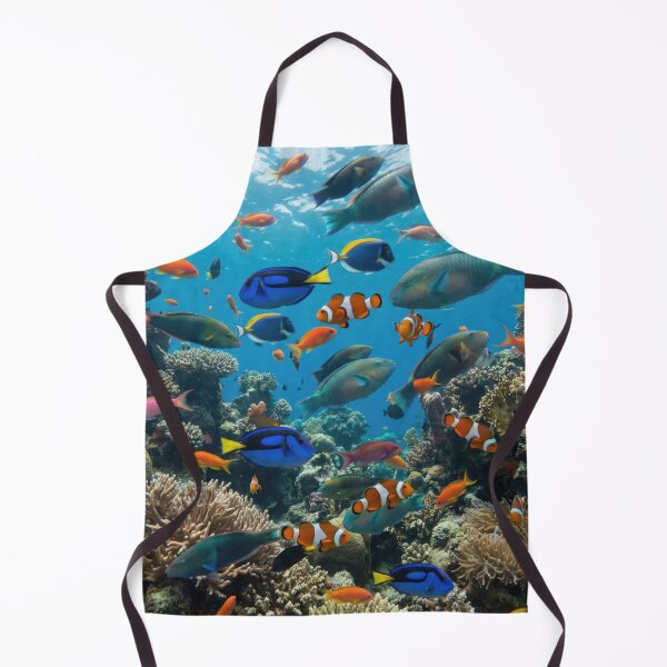 Item preview, Hyper Realistic Tropical Coral Reef designed and sold by Nice Vibes Prints.