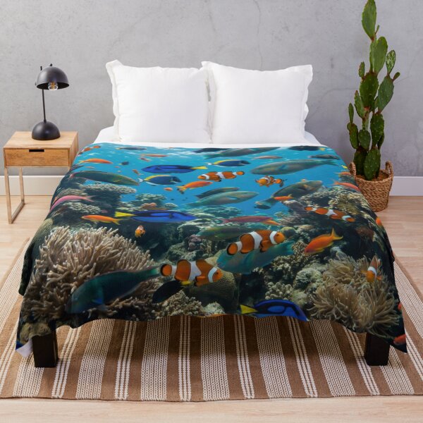 Item preview, Hyper Realistic Tropical Coral Reef  designed and sold by Nice Vibes Prints.
