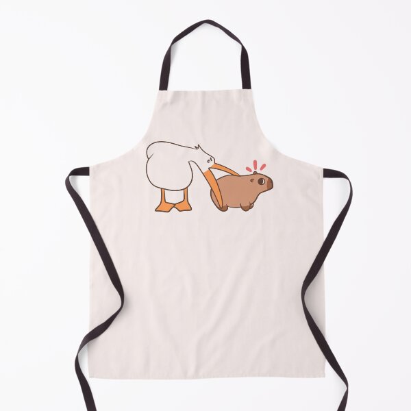 Item preview, Seagull Biting Capybara  designed and sold by kaybowzie.
