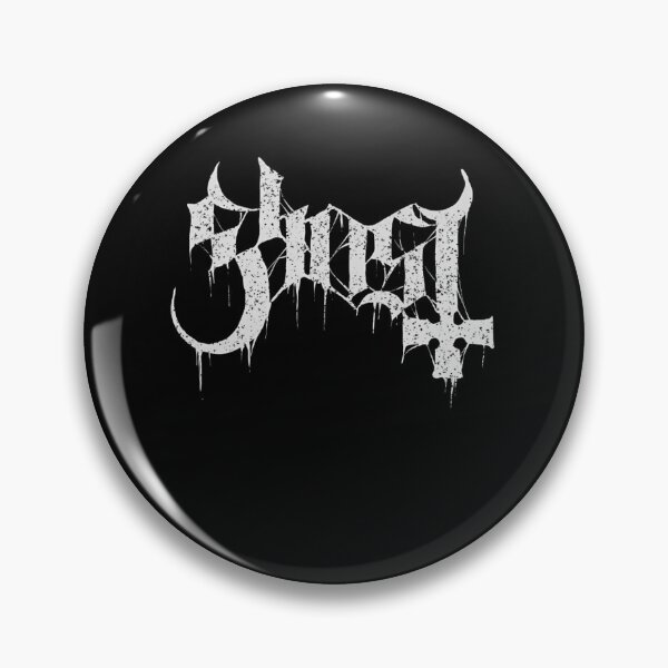 Item preview, Ghost Band Merch Logo Text Artwork Illustration  designed and sold by Beard-Man-Tees.